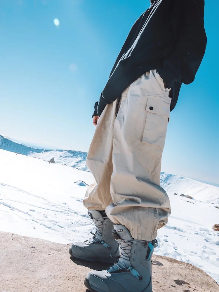 Snow Pants | Baggy | Loose Fit | Cargo Pants | Women's Ski Pants-Myra Lina