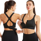 Sports Bra | Front Closure | Adjustable | Front Zip | Sports Bra-Myra Lina