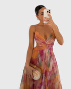 Summer Floral Maxi Dress | Five Colourways-Myra Lina