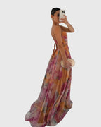Summer Floral Maxi Dress | Five Colourways-Myra Lina