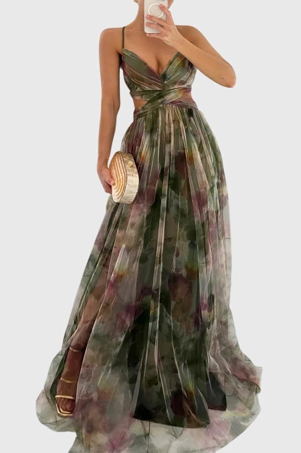Summer Floral Maxi Dress | Five Colourways-Myra Lina