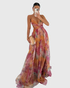 Summer Floral Maxi Dress | Five Colourways-Myra Lina