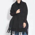 Thick Scarf – Thick Wool Cashmere-Style Scarf for Women for Winter-Myra Lina