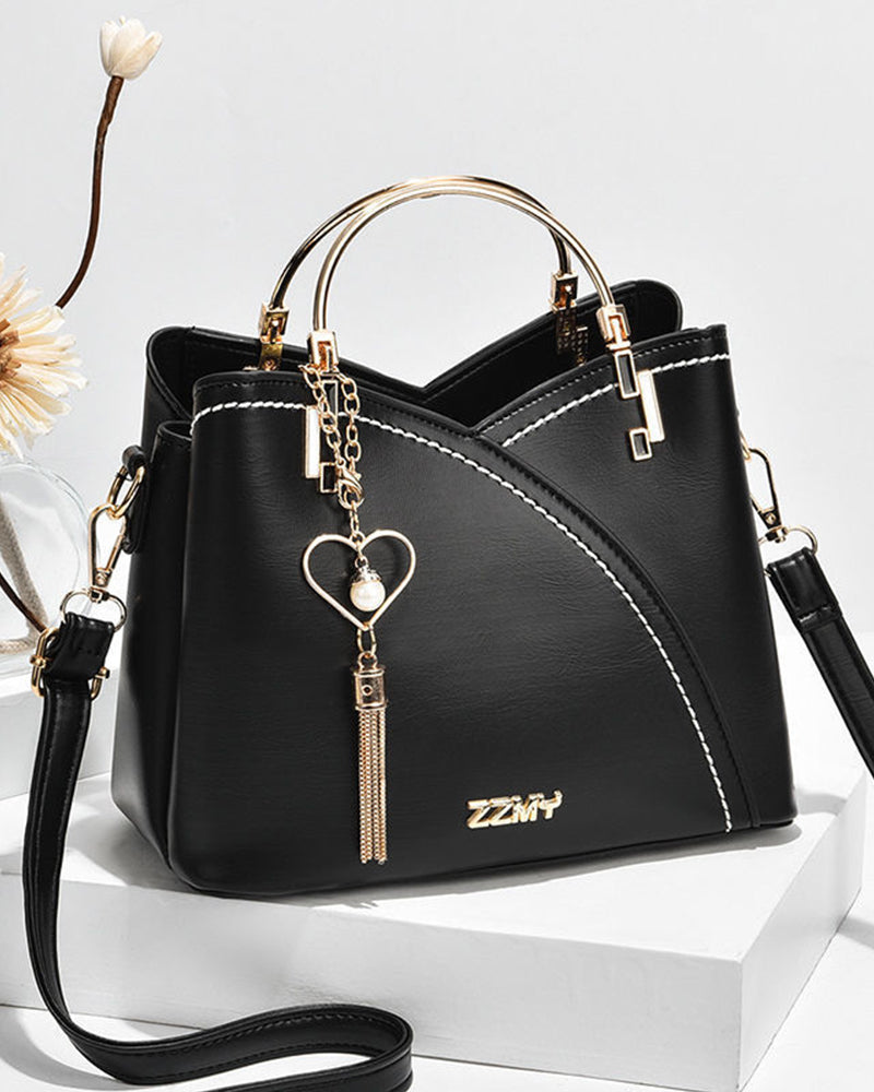Tote Bag – Large Fashion Handbag for Women with Long Strap-Myra Lina
