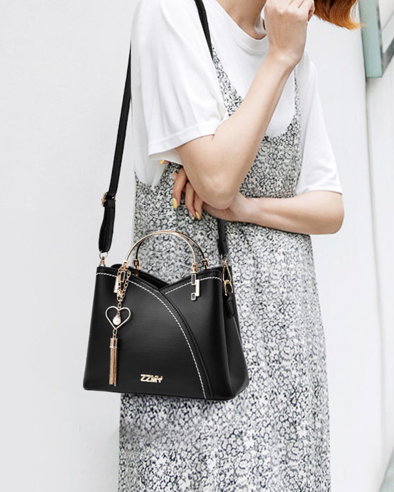 Tote Bag – Large Fashion Handbag for Women with Long Strap-Myra Lina