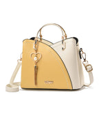Crossbody Bag for Women | Small Top Handle Handbag | Vegan Leather-Myra Lina