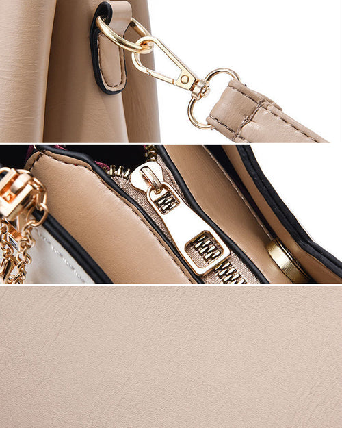 Crossbody Bag for Women | Small Top Handle Handbag | Vegan Leather-Myra Lina