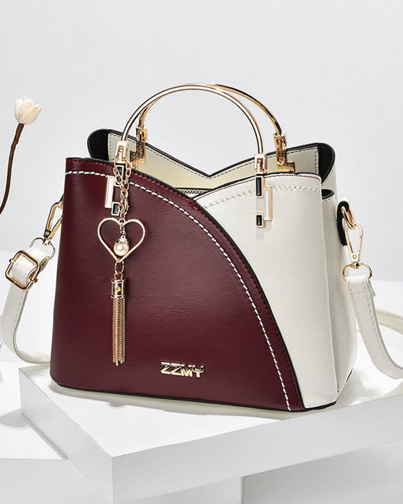 Tote Bag – Large Fashion Handbag for Women with Long Strap-Myra Lina