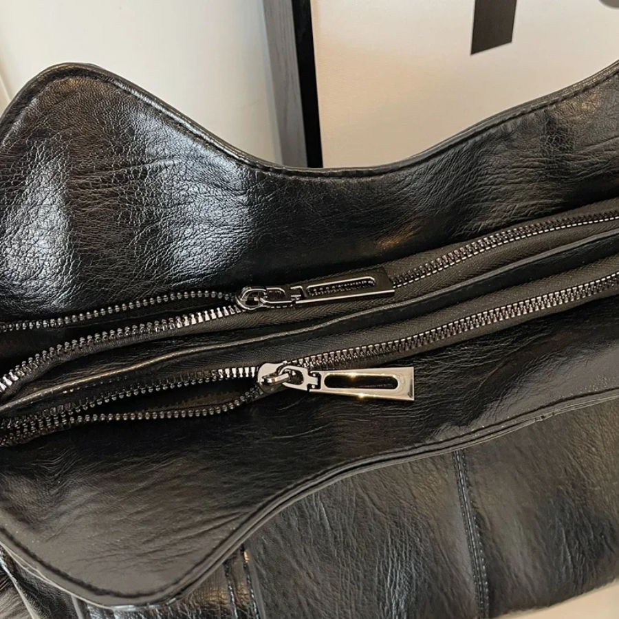 Tote Bag – Vegan Faux Leather – Everyday Use – Shoulder Bag-Myra Lina