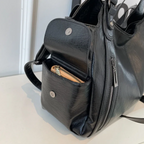 Tote Bag – Vegan Faux Leather – Everyday Use – Shoulder Bag-Myra Lina