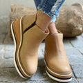 Wedge Ankle Boots – Orthopedic – Platform – Ankle Boots – Women's Boots-Myra Lina