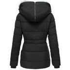 Winter Jacket | Hooded Jacket | Parka | Fur-Trimmed Jacket | Women's Winter Jacket-Myra Lina