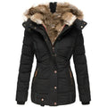 Winter Jacket | Hooded Jacket | Parka | Fur-Trimmed Jacket | Women's Winter Jacket-Myra Lina