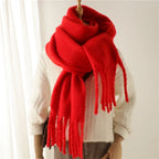 Winter Scarf – Warm – Large – Chunky Scarf – Women's Scarf-Myra Lina
