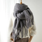 Winter Scarf – Warm – Large – Chunky Scarf – Women's Scarf-Myra Lina