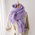 Winter Scarf – Warm – Large – Chunky Scarf – Women's Scarf-Myra Lina