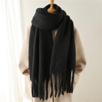 Winter Scarf – Warm – Large – Chunky Scarf – Women's Scarf-Myra Lina