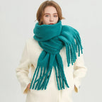 Winter Scarf – Warm – Large – Chunky Scarf – Women's Scarf-Myra Lina