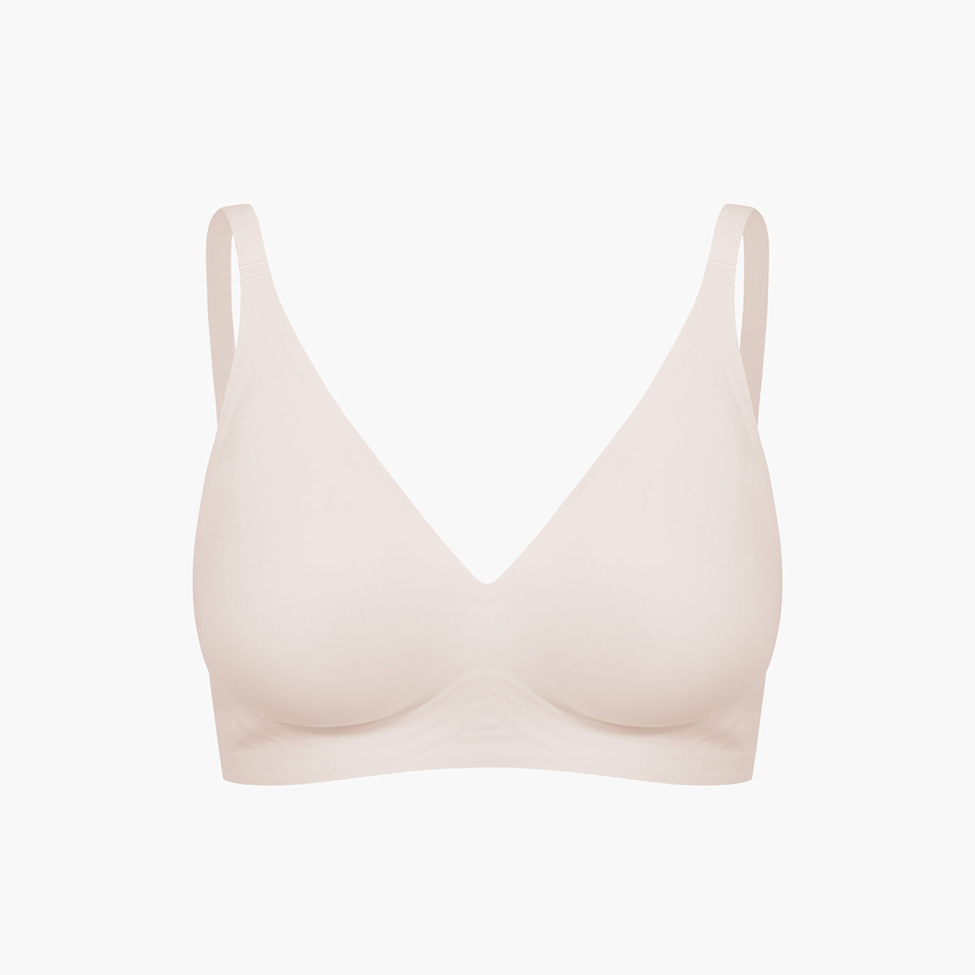Wireless Push Up Bra | Padded V Neck Comfort Bra-Myra Lina