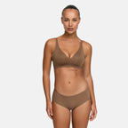 Wireless Push Up Bra | Padded V Neck Comfort Bra-Myra Lina