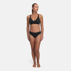 Wireless Push Up Bra | Padded V Neck Comfort Bra-Myra Lina
