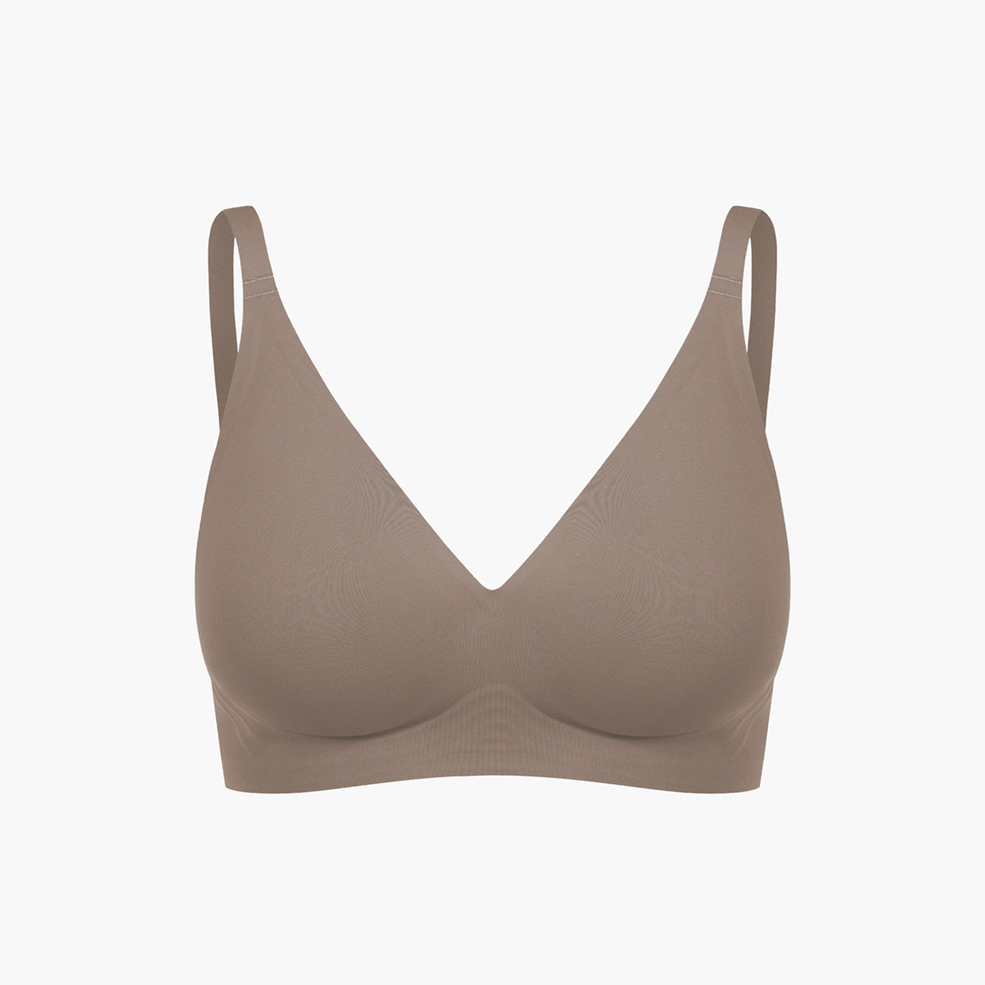 Wireless Push Up Bra | Padded V Neck Comfort Bra-Myra Lina