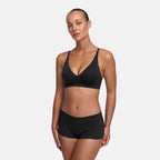 Wireless Push Up Bra | Padded V Neck Comfort Bra-Myra Lina