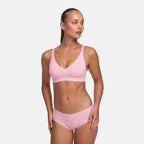 Wireless Push Up Bra | Padded V Neck Comfort Bra-Myra Lina