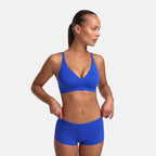Wireless Push Up Bra | Padded V Neck Comfort Bra-Myra Lina