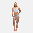 Wireless Push Up Bra | Padded V Neck Comfort Bra-Myra Lina