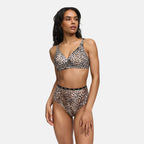Wireless Push Up Bra | Padded V Neck Comfort Bra-Myra Lina