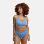 Wireless Push Up Bra | Padded V Neck Comfort Bra-Myra Lina