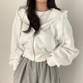 Women's Hoodie | Comfortable | Oversized | Zip-Up Hoodie | Women's Zip Hoodies-Myra Lina