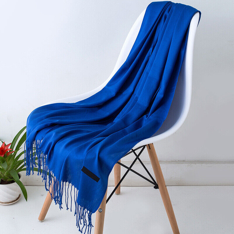 Women's Scarf – Large – Tassel – Long Scarf – Cashmere-Style Scarf-Myra Lina