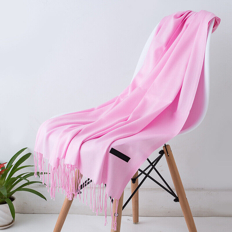 Women's Scarf – Large – Tassel – Long Scarf – Cashmere-Style Scarf-Myra Lina