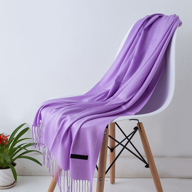 Women's Scarf – Large – Tassel – Long Scarf – Cashmere-Style Scarf-Myra Lina