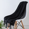 Women's Scarf – Large – Tassel – Long Scarf – Cashmere-Style Scarf-Myra Lina